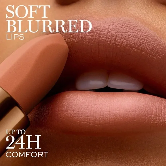 New! đź’‹đź’„Lancome L'Absolu Rouge Intimatte soft matte lipstick 300 Self Revealing - Picture 9 of 10